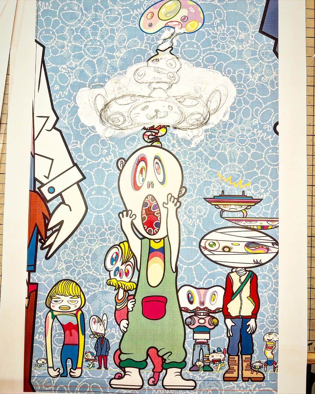 村上隆さんのインスタグラム写真 (村上隆Instagram)「The design of the characters does not