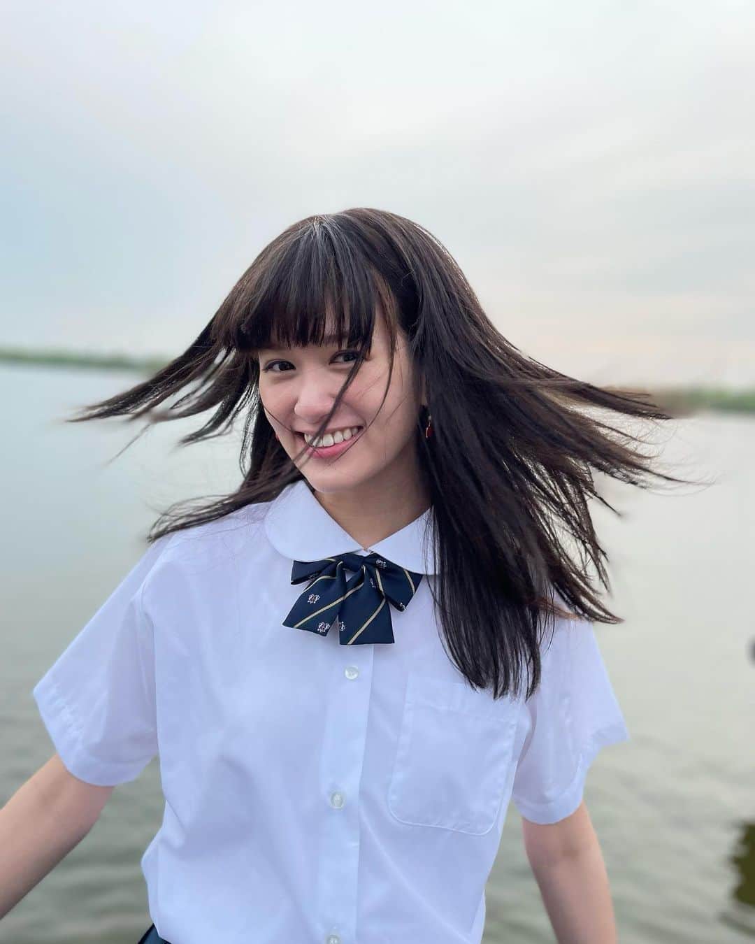 小西桜子のインスタグラム：「#スイートモラトリアム 6話に登場するころちゃんに撮ってもらったお写真。 🤳」