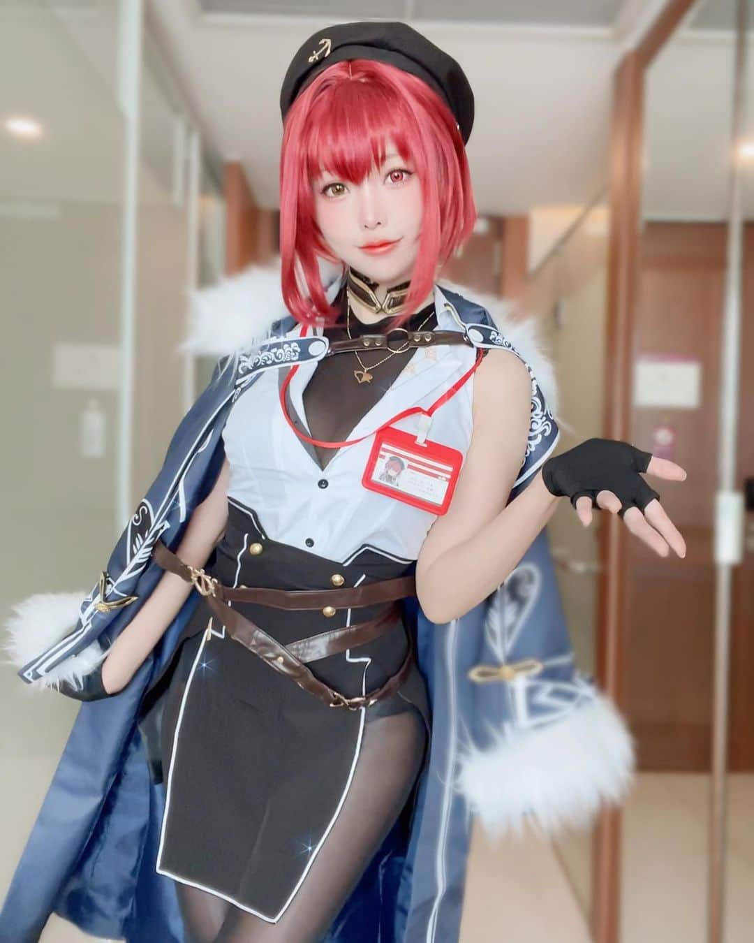 Elyのインスタグラム：「#CAF2023 Day 3 Thailand Game Show Ahoy~~your Houshou Marin has arrived！  📍13:00 Meet & Greet at main stage  📍14:00 Cheki time at 2F:Official Merchandise The last day of the event, let's have fun & take photo together💘  今天是瑪琳船長OL~ 這次的泰國最後一天活動也全速啟航💘」