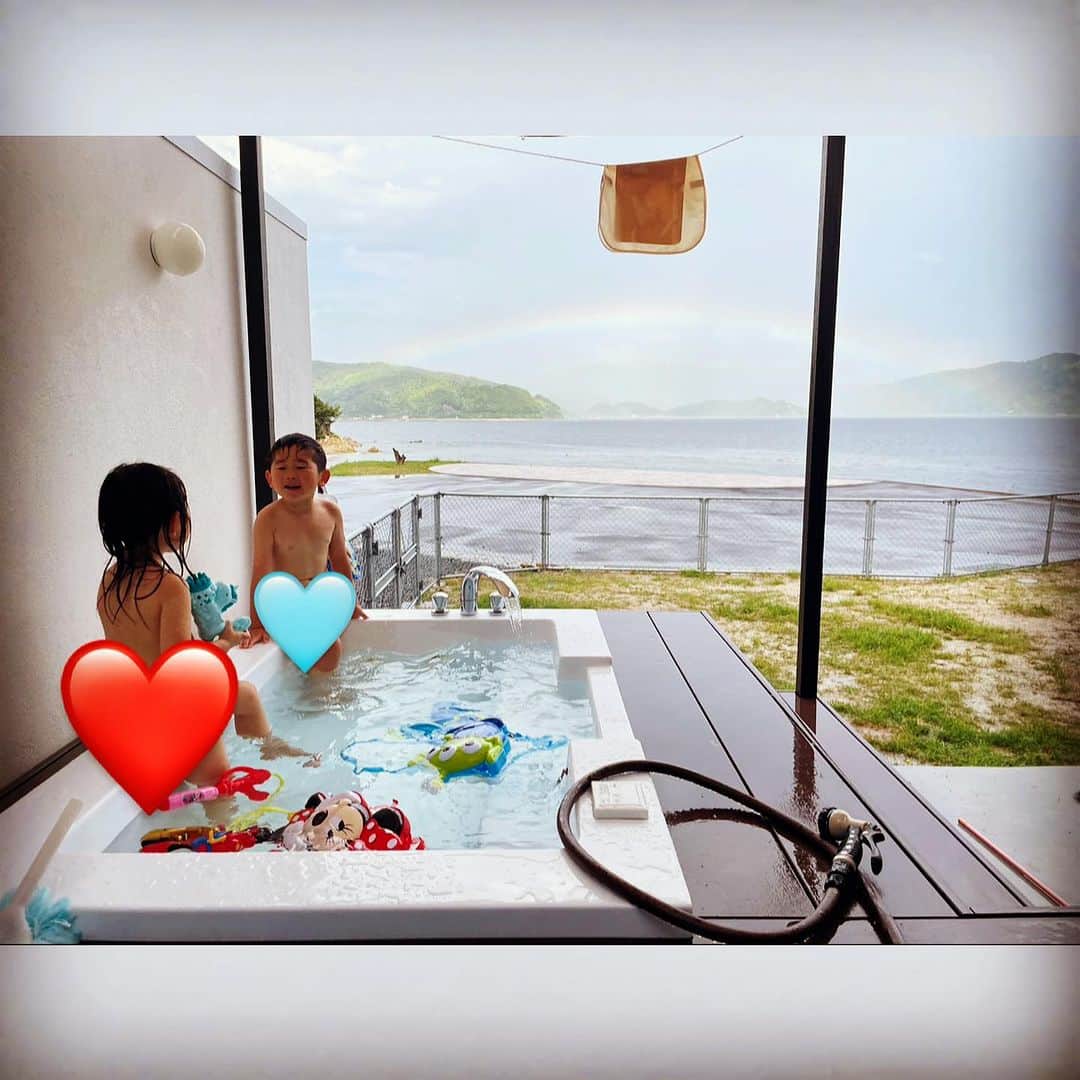 谷口大智のインスタグラム：「子供たちの成長と家族で過ごす時間がどれだけ自分にとって大切か…噛みしめるように過ごしたオフでした。  子供たちを怒った日の夜とか、寝顔見たら怒りすぎてごめんねって泣きそうなるんよな🥹笑　誰がわからん？この気持ち😅  家族の存在が俺が頑張れる理由だし、妻がいるから単身赴任でやれている。本当に感謝しかないです。  ７月に入りまたながぁーい闘いに向けて9年目、頑張ります🔥  やるぞ🔥  #dtのオフ  …終わり‼️…なのか😏❓」