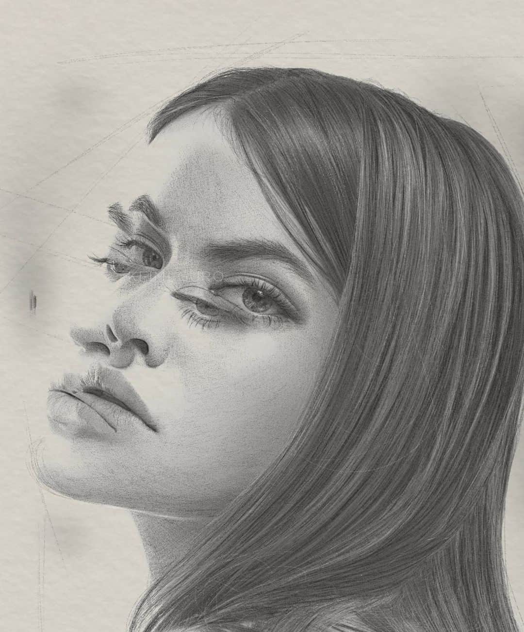のインスタグラム：「Disassociation #WIP  A series of drawings associated with my life experiences. I’m on my path to healing and want to share the raw, real and more human side of myself. This is for everyone who is hurting, I see you and feel you.🤍」