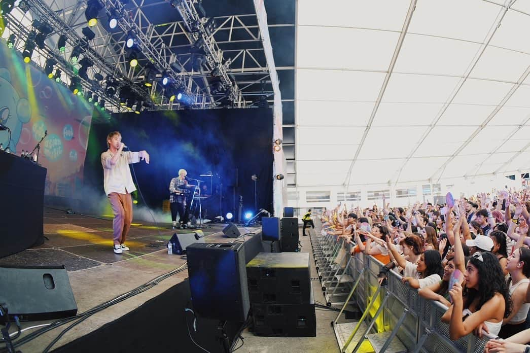 上村翔平さんのインスタグラム写真 - (上村翔平Instagram)「Gracias Barcelona🇪🇸 we will back to soon...✌️🔥  @bubblepopfest  #Barcelona #bublepopfest  photo📸　@kkkent」7月3日 1時29分 - shoheyuemura