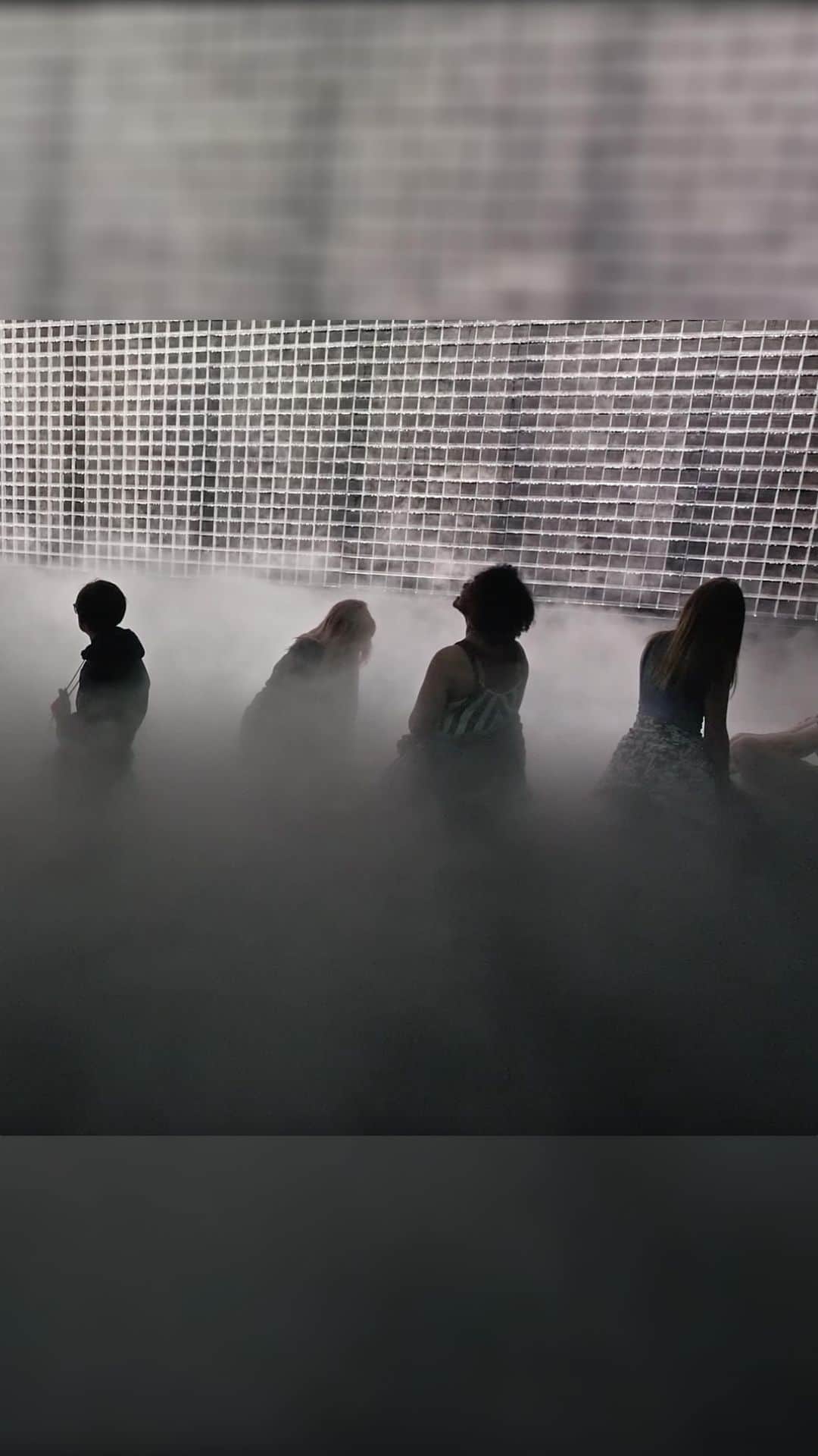 パワーハウスミュージアムのインスタグラム：「Walk through clouds of text written in mid-air and interact with virtual environments in a colossal 360-degree projection chamber.  Book now, link in bio.  Atmospheric Memory is proudly supported by the NSW Government through Blockbuster Funding Initiative  Commissioned by Manchester International Festival, Science and Industry Museum (UK), FutureEverything, ELEKTRA / Arsenal Contemporary Art, Montreal and Carolina Performing Arts - University of North Carolina at Chapel Hill. Originally produced by Manchester International Festival with FutureEverything and Science and Industry Museum (UK).」