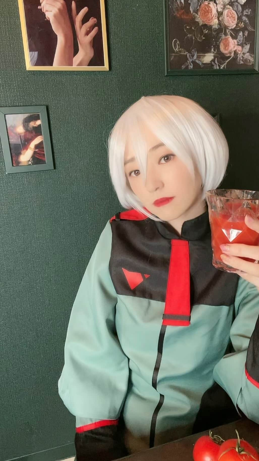 山口真奈のインスタグラム：「【 #コスプレもぐもぐ 】水星の魔女 ミオリネ レンブラン  TikTok YouTubeに動画をアップしました🫶  私も母の影響でトマト大好きです🍅 #水星の魔女最終回 でしたねっ！！  #水星の魔女 #ミオリネ #ミオリネレンブラン #コスプレ #水星の魔女コスプレ #ミオリネコスプレ #山口真奈 #アナウンサー」