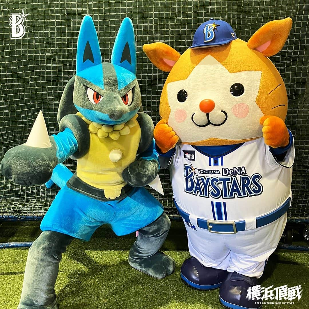 横浜DeNAベイスターズさんのインスタグラム写真 - (横浜DeNAベイスターズInstagram)「. 6月30日(金)～7月2日(日)にスペシャルイベント『 #ポケモンボールパークヨコハマ 』が初開催されました⭐️  選手たちは「ピカチュウヘルメット」と「ピカチュウキャップ」を着用して戦いに臨みました！  また『ポケモンボールパークヨコハマ』の応援団長に就任いただいた #あばれる君 や #ピカチュウ などがハマスタに来場し、ハマスタを盛り上げてくれました！  #baystars」7月2日 18時33分 - baystars_official