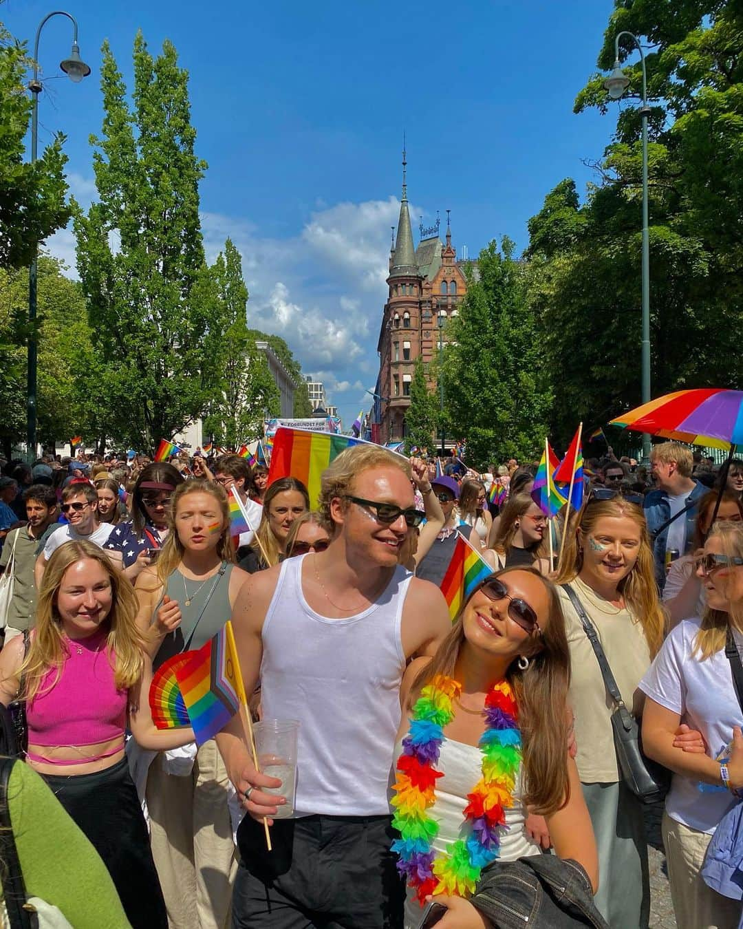 ソンドレ・オドヴォル・ボーのインスタグラム：「🏳️‍🌈🫶🏻」