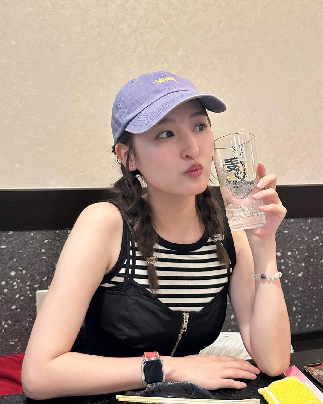 森高愛のインスタグラム：「今週もお疲れ様でした🍻 7月もよろしくねっ✌︎」