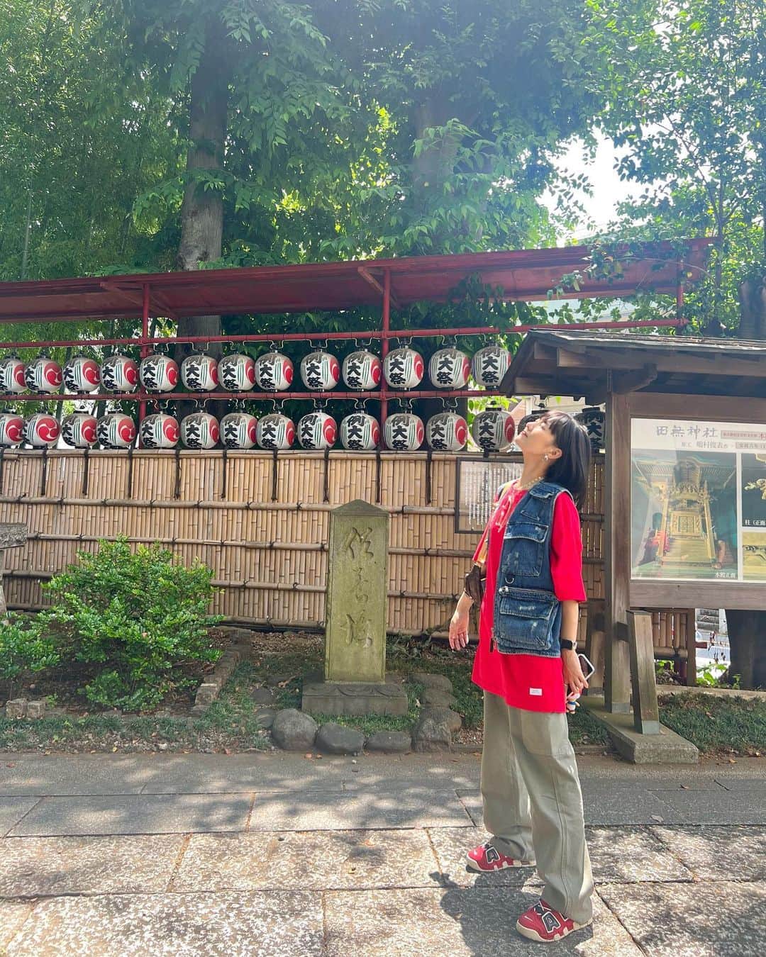 のインスタグラム：「day off⛩️🙏」