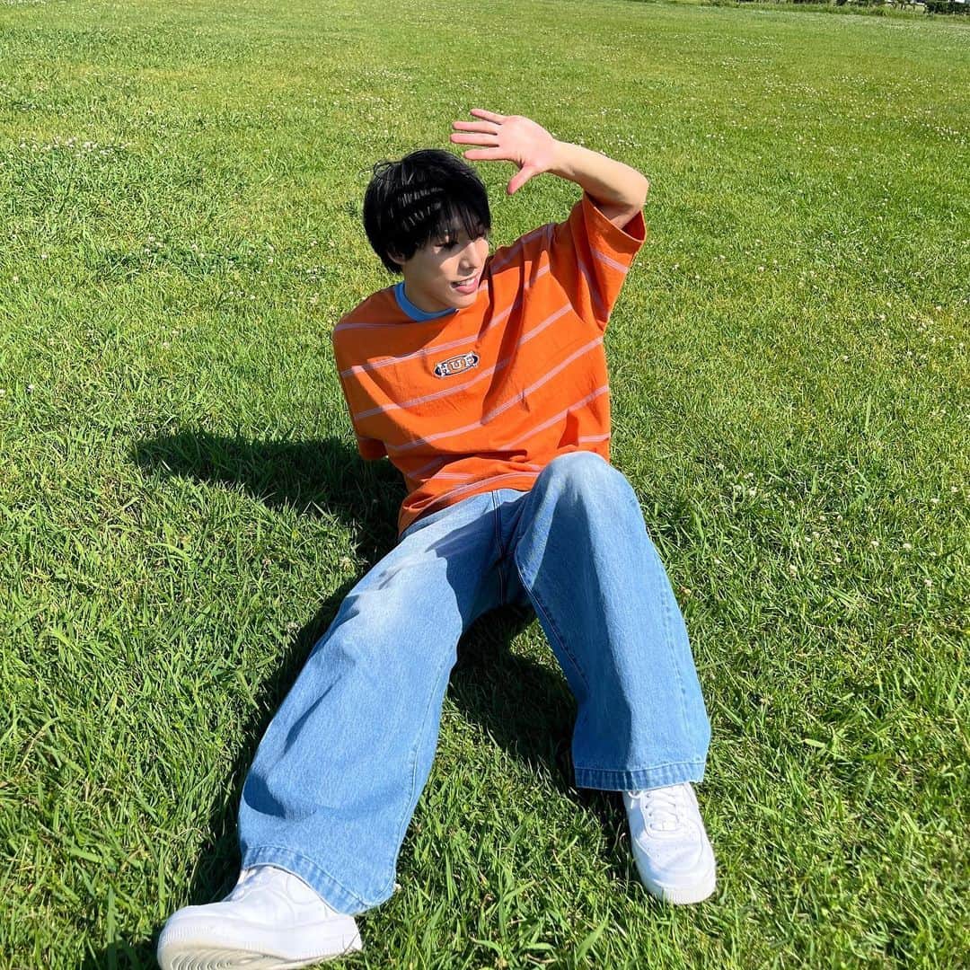 佐藤綾人のインスタグラム：「🍊🍃☀️」