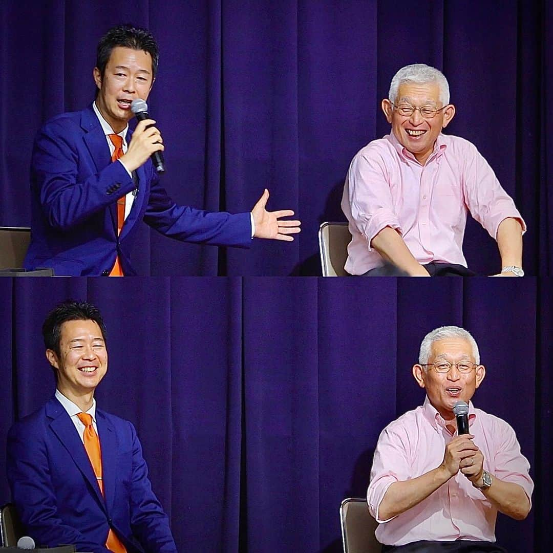 井坂信彦さんのインスタグラム写真 - (井坂信彦Instagram)「明石市長だった泉房穂さんと対談イベント。 皆様はすでに過去最高金額の税金を支払っています。 その税金で社会保障を充実させるのが、政治の役割。 明石市ではその結果、市民が安心してお金を使うようになり、景気回復と税収増の好循環が実現しました。 切り捨て型ではない「新しい改革」が必要です。」7月2日 18時57分 - isakanobuhiko