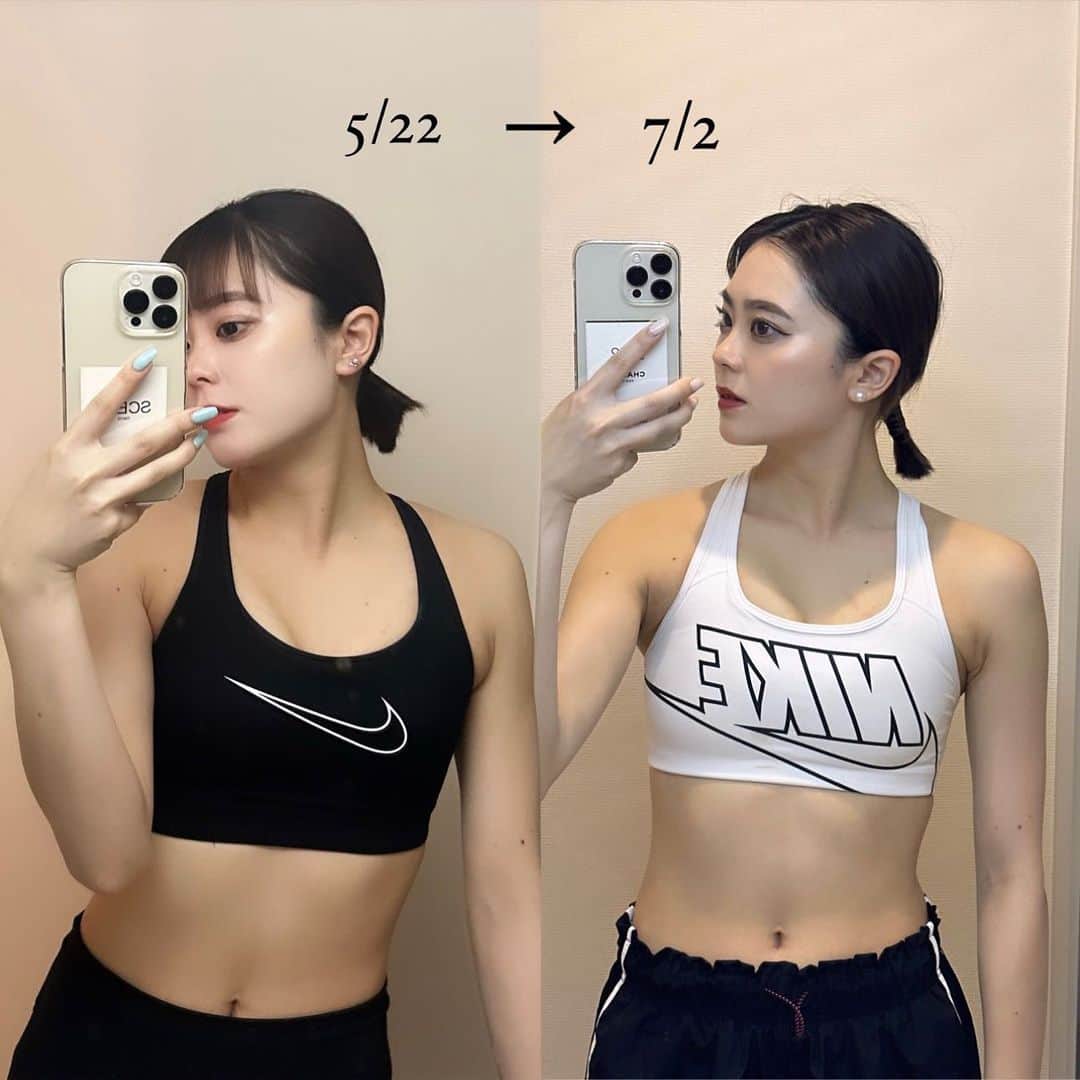 𝙍𝙚𝙣𝙖のインスタグラム：「ダイエット記録🏋️‍♀️🤍 ・ ・ 着々といい体が出来上がってきてて嬉しい〜！！！ 最近はずっと自分の筋トレしてる🔥 口だけでは変われないからこうやって皆んなに発言して写真撮っていく事が続けれるコツやと思ってるから 皆もれなにDMでもコメントでも報告してきてね💞 ・ ・  #筋トレ女子  #お腹痩せ #お腹引き締め #腹筋トレーニング #腹筋割りたい #お腹痩せトレーニング #お腹痩せダイエット #ビフォーアフター #ビフォーアフターダイエット #ビフォーアフターがすごい #ダイエット記録 #ダイエット方法 #ダイエット生活」