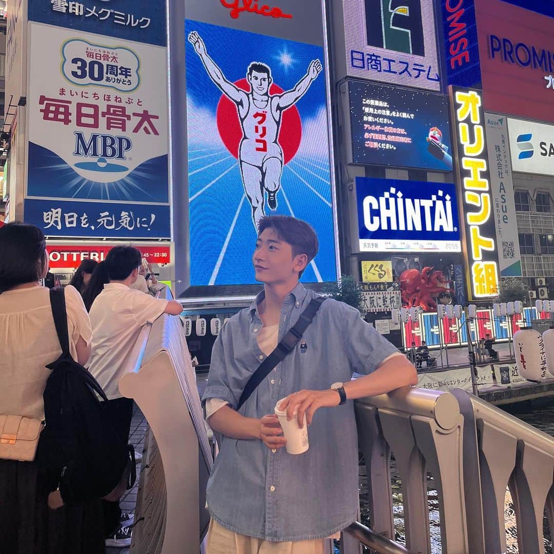 ホン・ウンギさんのインスタグラム写真 - (ホン・ウンギInstagram)「아직 올릴 사진이 많아서 신나🌈 #오사카 #일본 #여행」7月2日 20時28分 - eun_doitz