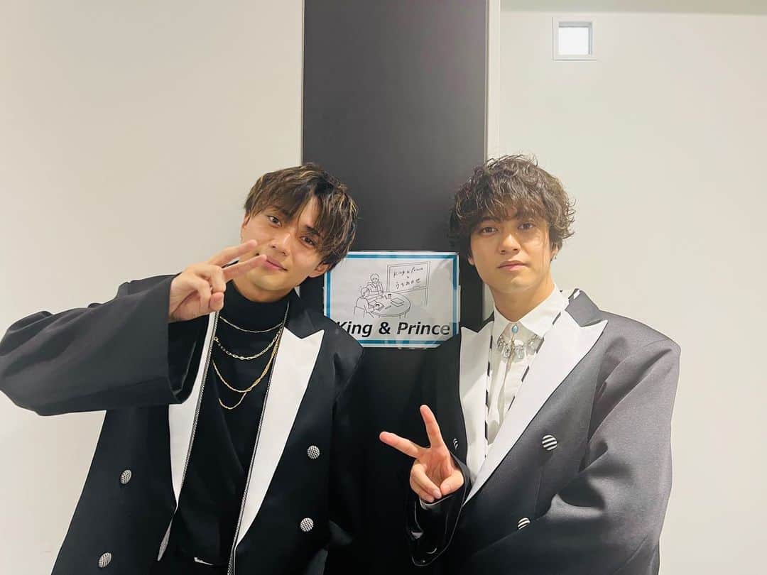 のインスタグラム：「⁡ ⁡ #KPとうちあわせ ありがとうございましたー！ 楽しかったです！ ⁡ 5thアルバム「ピース」 8/16リリースです！ ⁡ そして、そして 「King & Prince LIVE TOUR 2023 ~ピース~」 も決定しました！ ⁡ 夏も秋も冬も これから先もずっとずっと 一緒に ⁡ #ピース #KingandPrince」