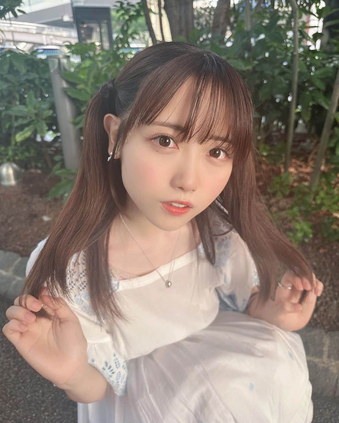 来栖りんのインスタグラム：「☀️今日も暑かったですね〜」