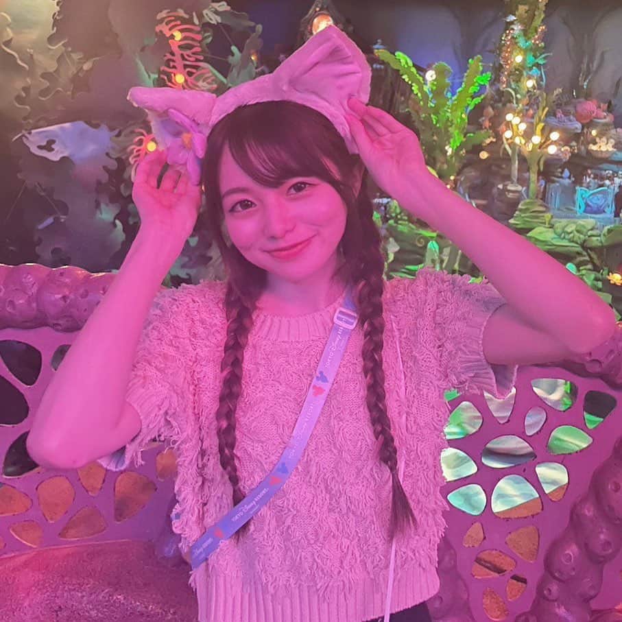大塚美波のインスタグラム：「やっとリーナベルのカチューシャ買えた🥹💕  #disneysea #tokyodisneysea #ディズニーカチューシャ」