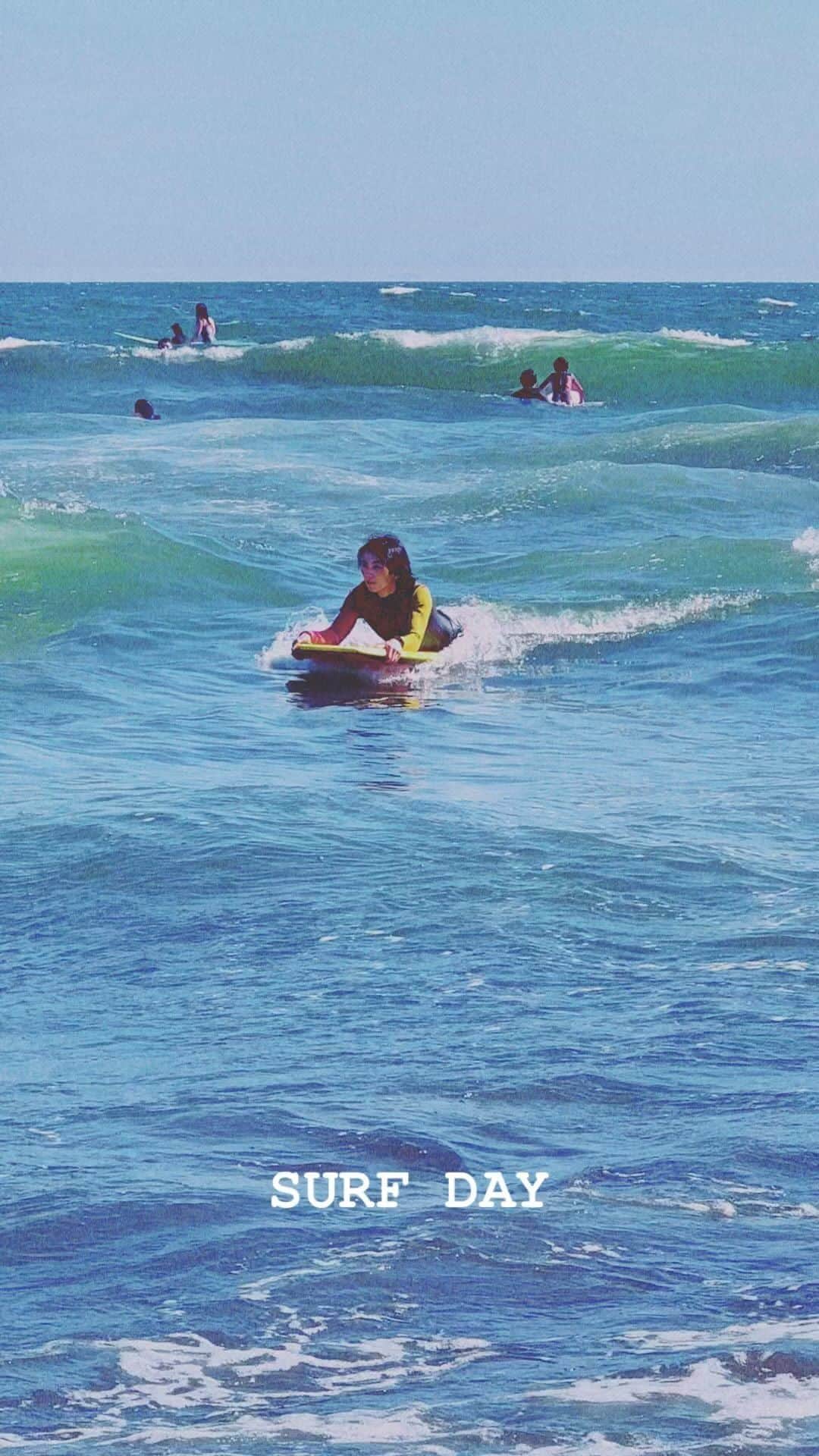 横尾初喜のインスタグラム：「SURF KUMIKO  千葉以来」
