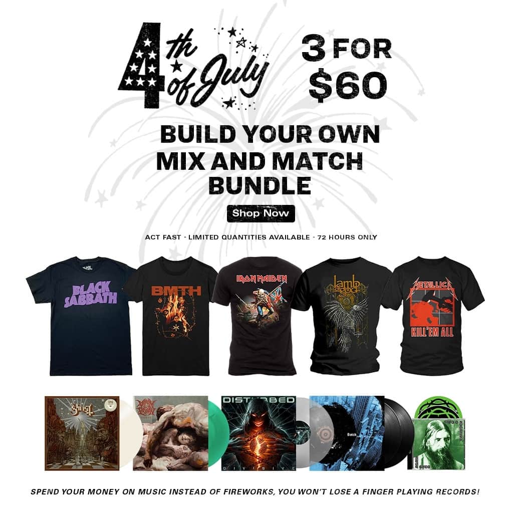 Revolverのインスタグラム：「🎆 Fourth of July sale! Spend your money on music instead of fireworks. You won't lose a finger playing records! ⁠ ⁠ 🔗 Link in bio.」