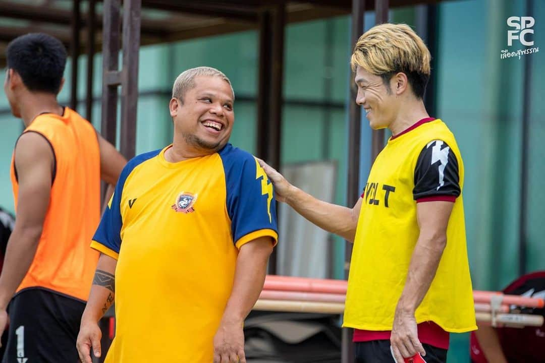 馬場悠企さんのインスタグラム写真 - (馬場悠企Instagram)「First practice game. 🔥🐘  #suphanburi #volt #thaileague #footballplayer #soccer #37」7月2日 21時23分 - yuki_bamba32