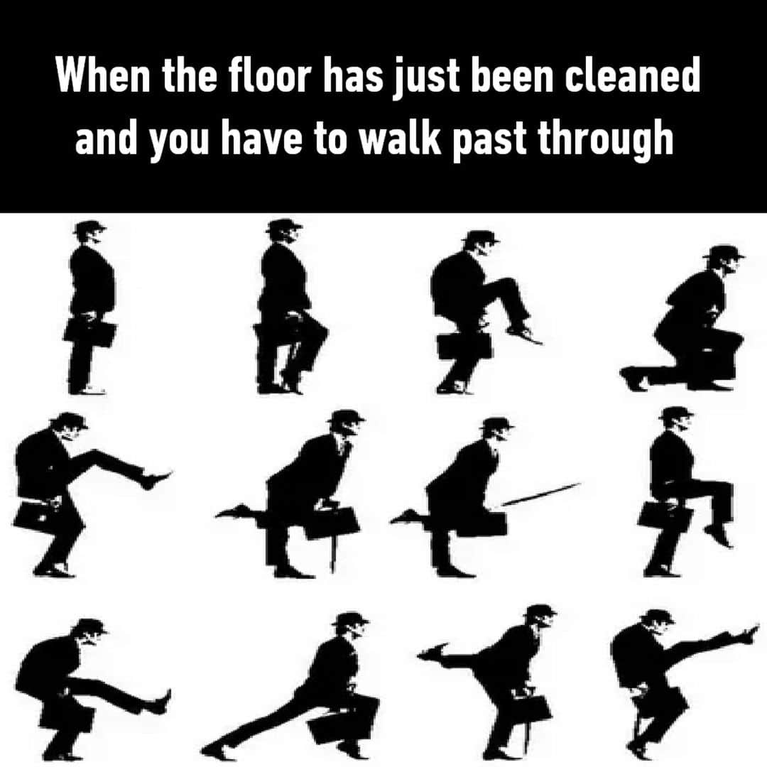 9GAGさんのインスタグラム写真 - (9GAGInstagram)「slippery  - #floor #wet #slippery #caution #memes #9gag」7月2日 22時00分 - 9gag