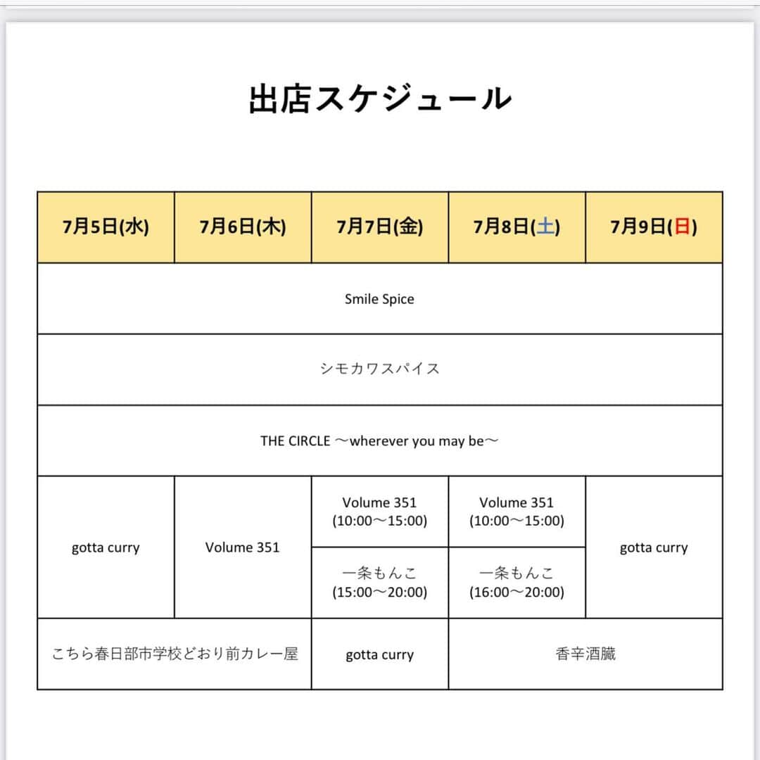 一条もんこさんのインスタグラム写真 - (一条もんこInstagram)「【松屋銀座カレーフェス（7/5〜7/9）】  いよいよ今週です‼︎ 出店店舗さんをご紹介します😊  7/5(水)7/6(木)限定  店名：こちら春日部市学校通り前カレー屋  商品名 ①「カルダモン香る鰹出汁と塩昆布のペッパージンジャーポークキーマ　国産レモンのアチャールと共に」  濃厚な鰹出汁と昆布の和風出汁テイストながらブラックペッパーと生姜で刺激を加えました。 国産レモンのアチャールでさっぱり味変でどうぞ♪  ②「良ちゃんの自家製味噌と３年長期熟成醤油で煮込む鯖カレー　梅干しとマンゴーのアチャール添え」  焼いた鯖を手でほぐし、春日部産の味噌と長期熟成醤油、鯖専用日本酒・「SABA de 酒」で煮込んだキーマタイプのカレーで旨味抜群！梅干しのアチャールがベストマッチです♪  発酵食品を使用した和風テイストのスパイスカレーは身体にも美容にも良さそう💕 数に限りがありますのでお早めのご来店をおすすめします🥹 #松屋銀座#カレーフェス#こちら春日部市学校通り前カレー屋#出店#カレースクランブル#銀座#カレー催事#地下1階#カレー#curry#スパイスカレー#キーマカレー#鯖カレー#ポークカレー#和風カレー#スパイス#スパイス料理#アチャール#一条もんこ」7月2日 22時54分 - monko1215