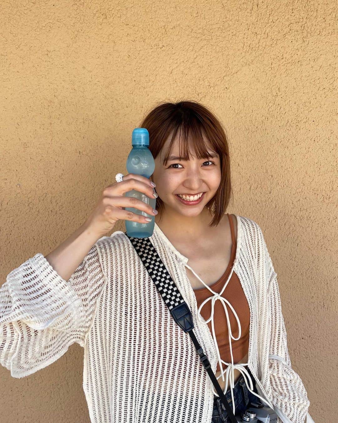 浜崎香帆さんのインスタグラム写真 - (浜崎香帆Instagram)「-----  今日暑すぎて溶けるかと思った🫠 ひっさびさにラムネのんだよ☀️ 一気に夏感じた😎  #夏 #ラムネ #夏休み #夏休みの宿題 後回しタイプ #計算ドリル は絶対1番最後」7月2日 23時02分 - kaho_hamasaki_tpd