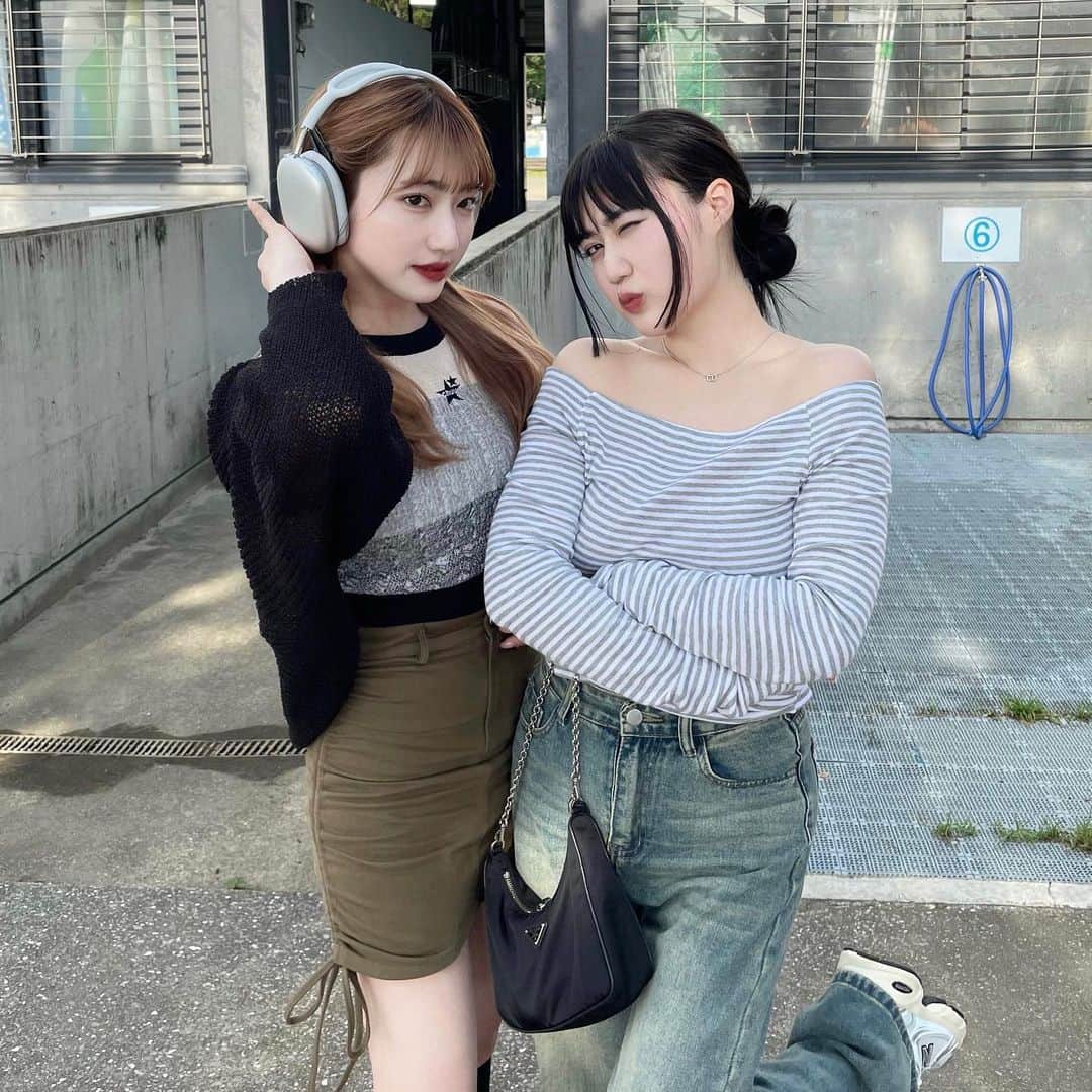 河﨑莉奈のインスタグラム：「お台場行ってきた🩵❕  暑くて溶けるかと思ったよ🫠」