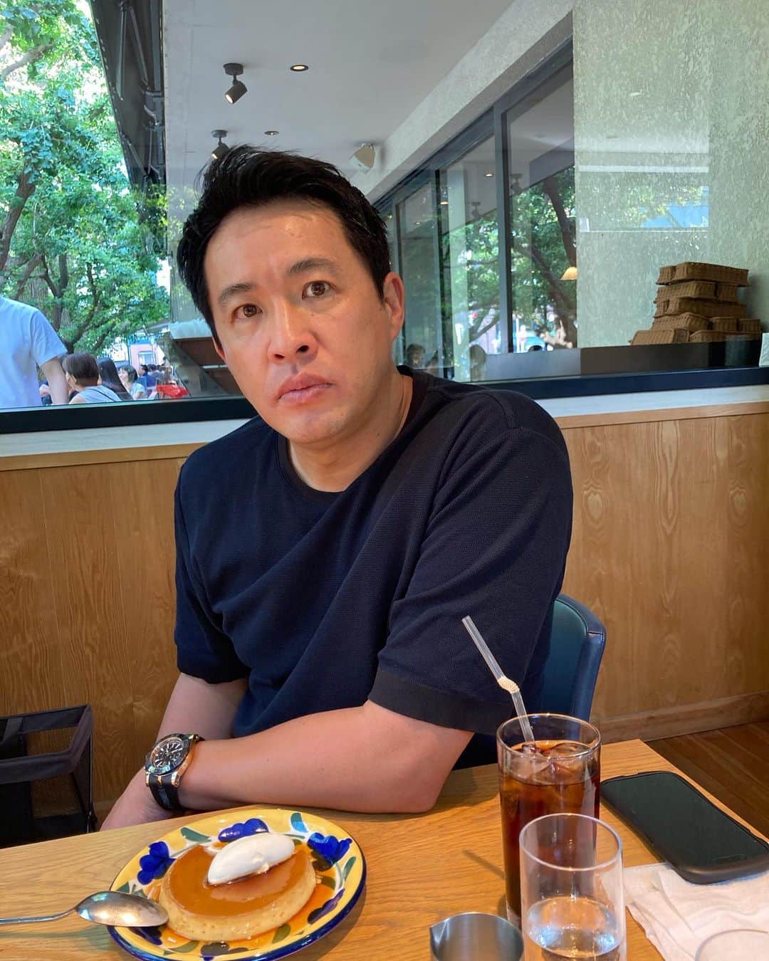 五十嵐亮太のインスタグラム：「おやつ🍮」