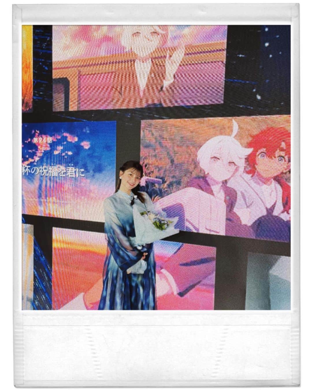 リンのインスタグラム：「🌎   #水星の魔女    #声優  #Lynn」