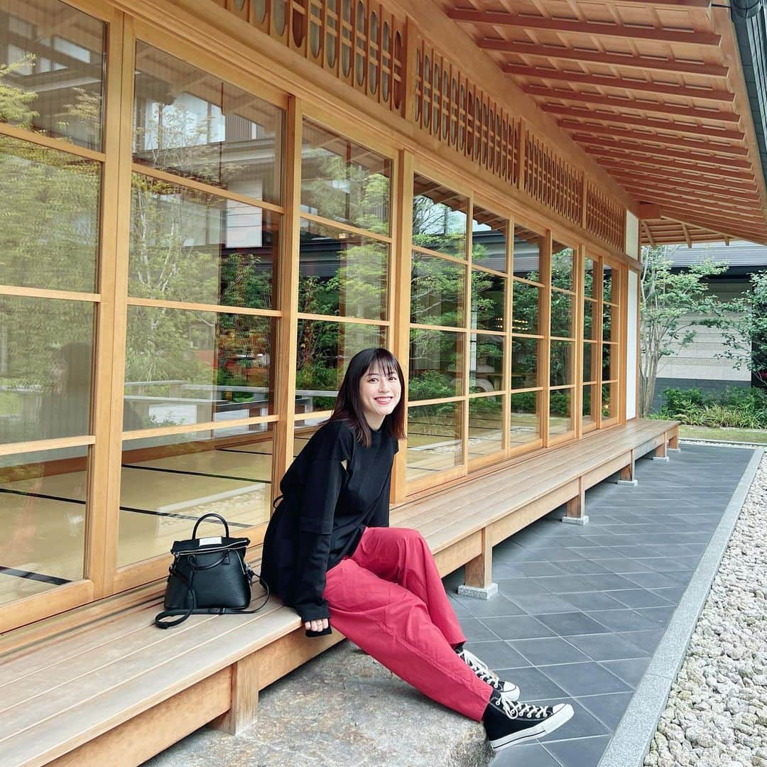 杉本有美のインスタグラム：「#過去pic #京都  また京都に行きたいなぁ😊 伊勢も行きたい😎」