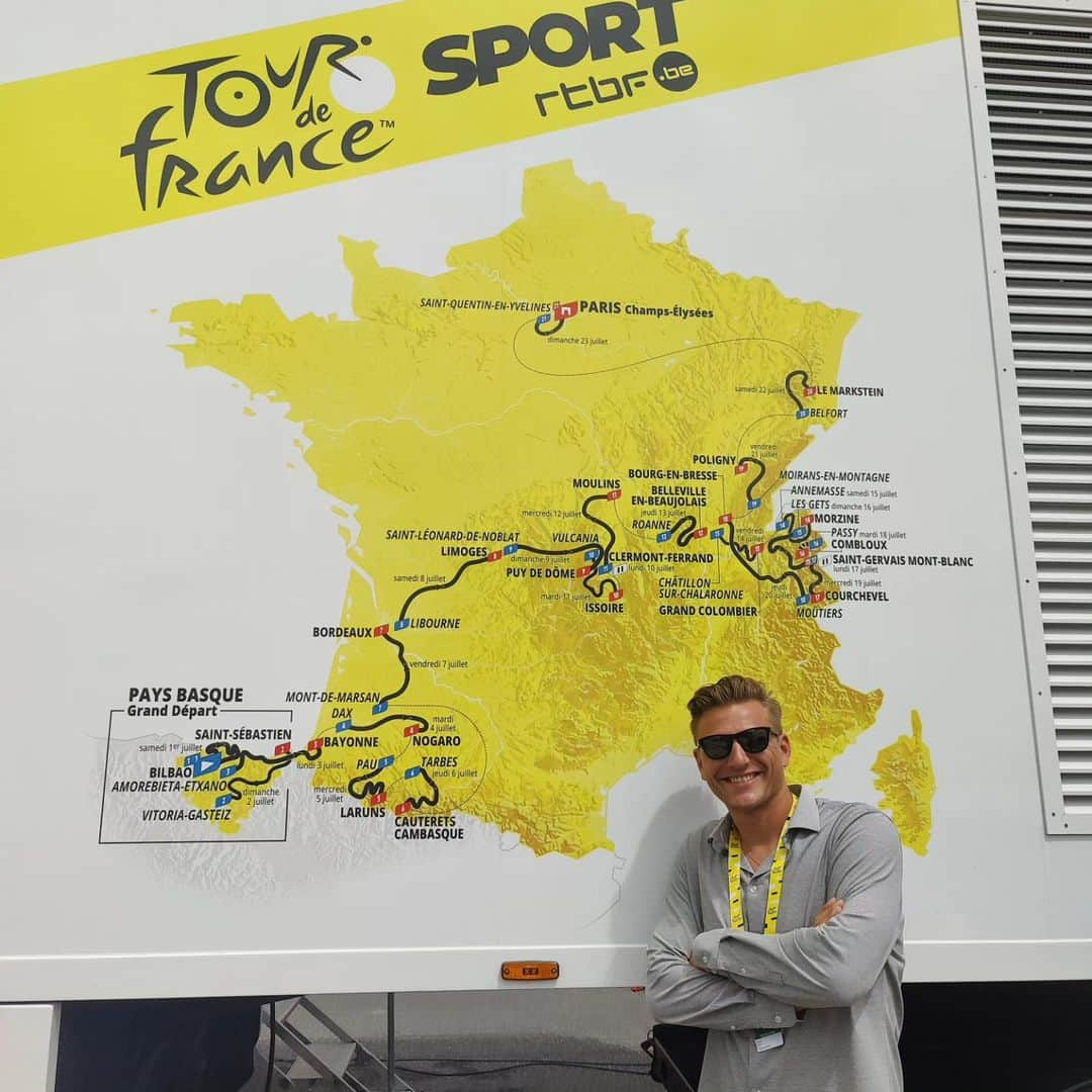 マルセル・キッテルさんのインスタグラム写真 - (マルセル・キッテルInstagram)「Bonjour from Le Tour! 💛💯🤘」7月2日 23時46分 - marcelkittel