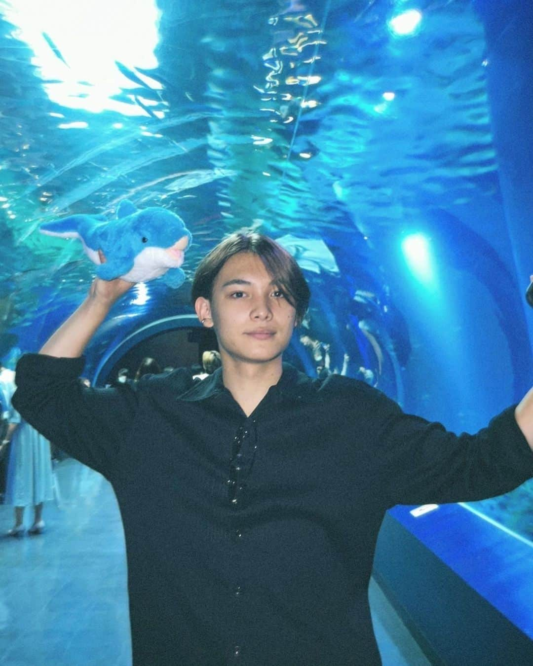 中村榛さんのインスタグラム写真 - (中村榛Instagram)「アクアパークに行ってきました🐬  上京して初の水族館 凄く癒されました✌️」7月2日 23時58分 - naka.haru0819