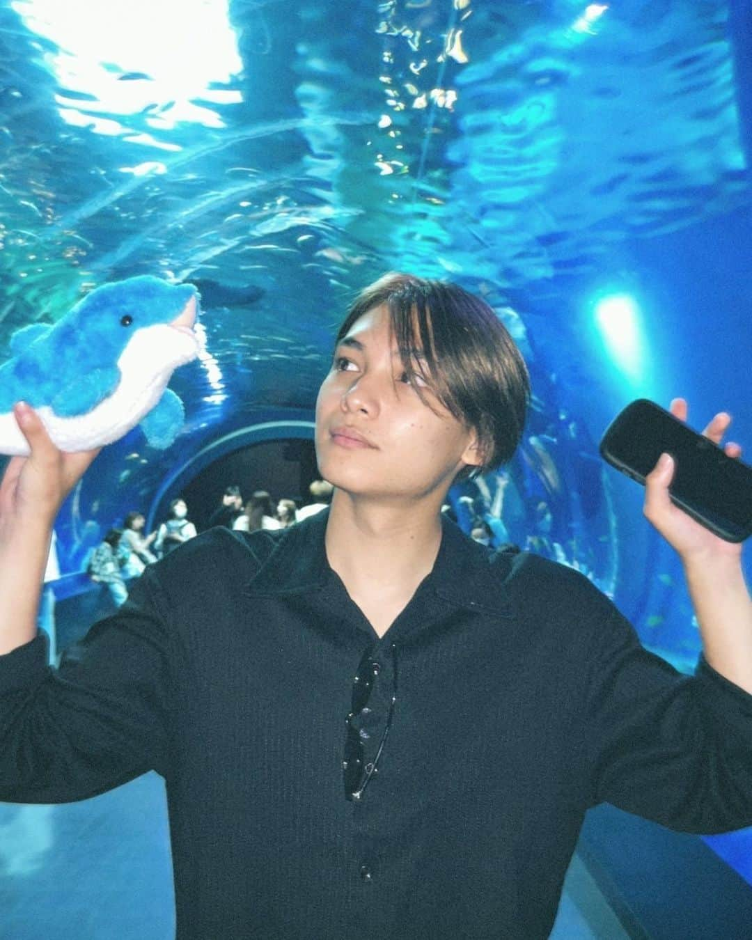 中村榛さんのインスタグラム写真 - (中村榛Instagram)「アクアパークに行ってきました🐬  上京して初の水族館 凄く癒されました✌️」7月2日 23時58分 - naka.haru0819