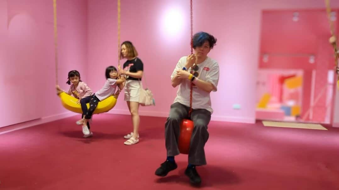 のばまんのインスタグラム：「アイスクリーム博物館 イン シンガポール」