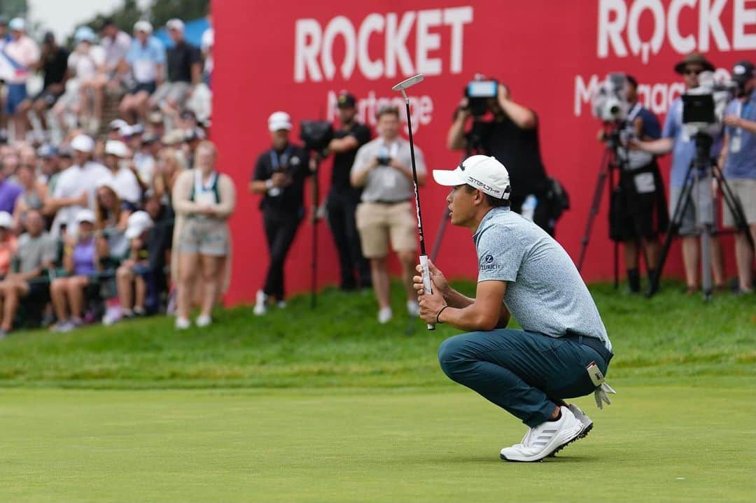 コリン ・モリカワのインスタグラム：「Sometimes they go in, sometimes they don’t. It’s been a little while since I’ve been in this spot but man did it feel like riding a bike again. There’s a lot of motivation ahead, see you at @theopen   Also, congrats on the dub @rickiefowler 👊🏼」