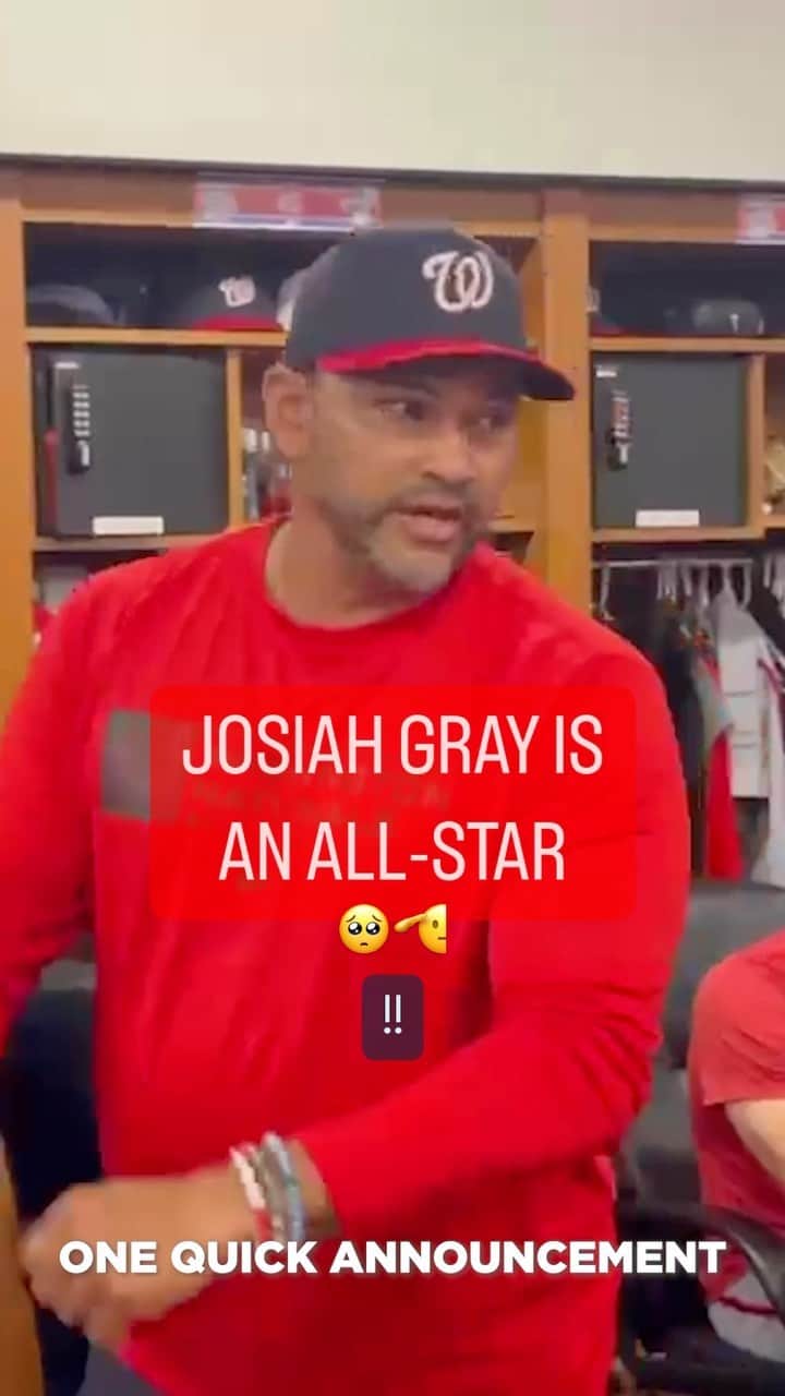 ワシントン・ナショナルズのインスタグラム：「OUR GUY, YALL :’)」