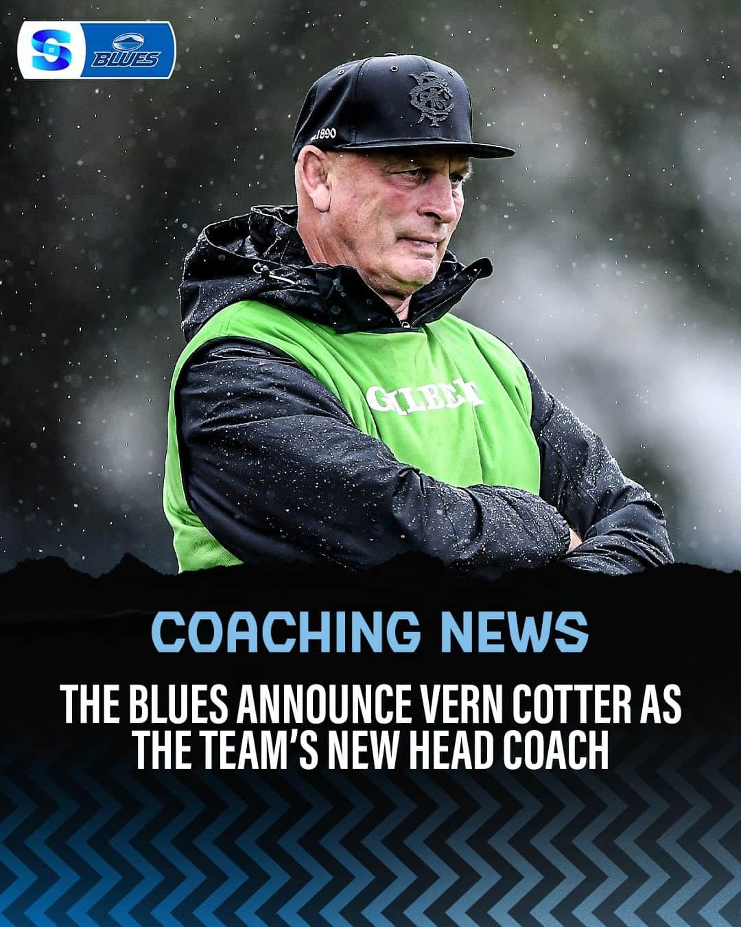 Super Rugbyのインスタグラム：「@BluesRugbyTeam announce Vern Cotter as their new head coach on a two-year deal 📝  Jason O'Halloran also joins the coaching team as an assistant.  #SuperRugbyPacific」