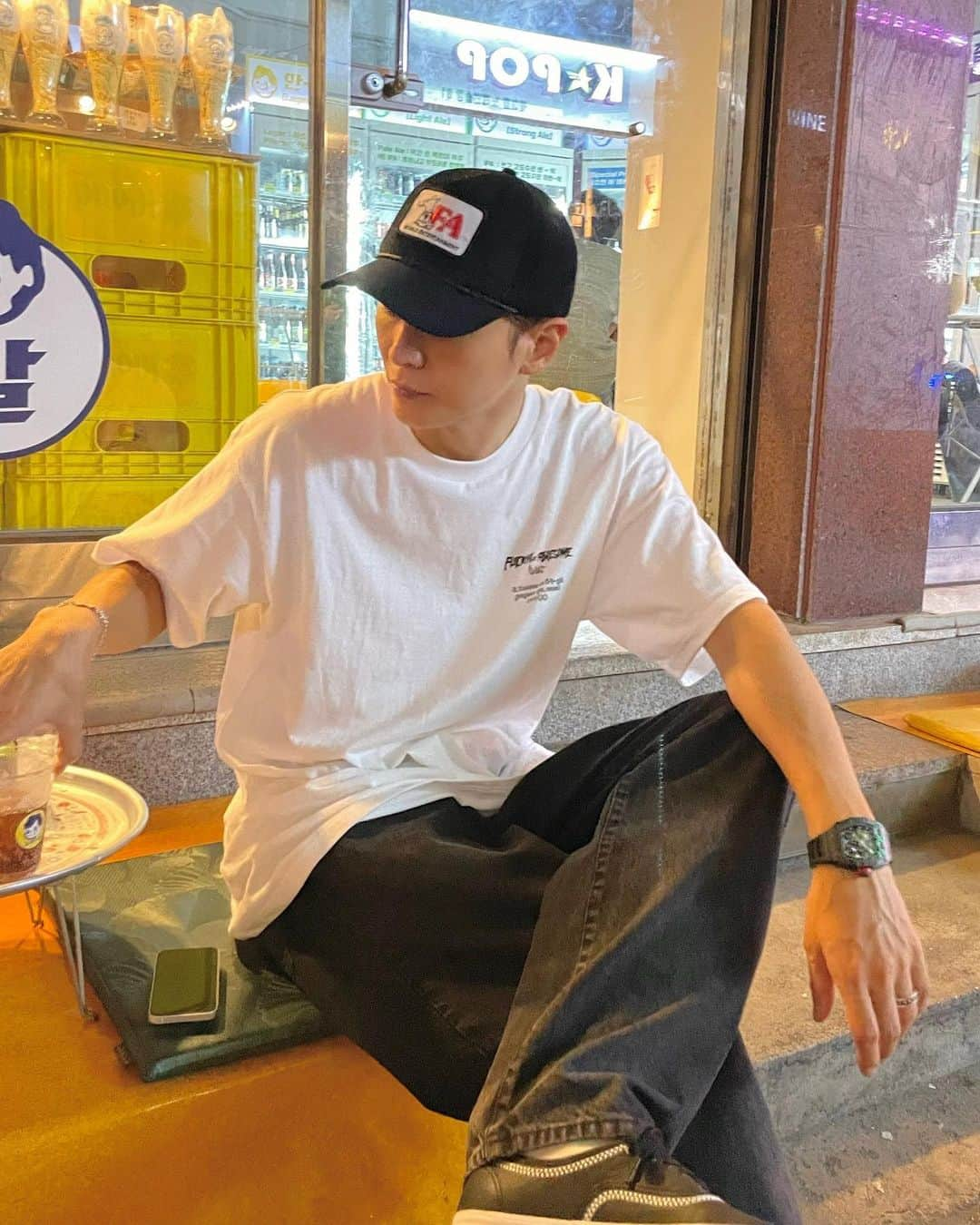 チュウォンさんのインスタグラム写真 - (チュウォンInstagram)「🥤」7月3日 19時28分 - zu.won_moon.jun.won