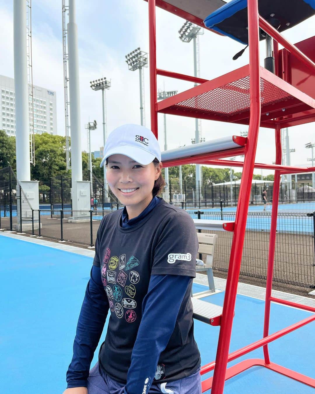 尾崎里紗のインスタグラム：「暑すぎ🥵皆さん熱中症に注意してくださいね！ ⁡ ⁡」