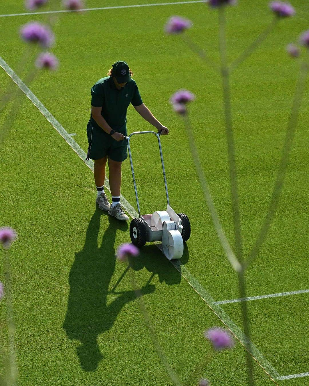 ATP World Tourさんのインスタグラム写真 - (ATP World TourInstagram)「Morning preparations 🌱😍  @wimbledon | #Wimbledon」7月3日 20時06分 - atptour