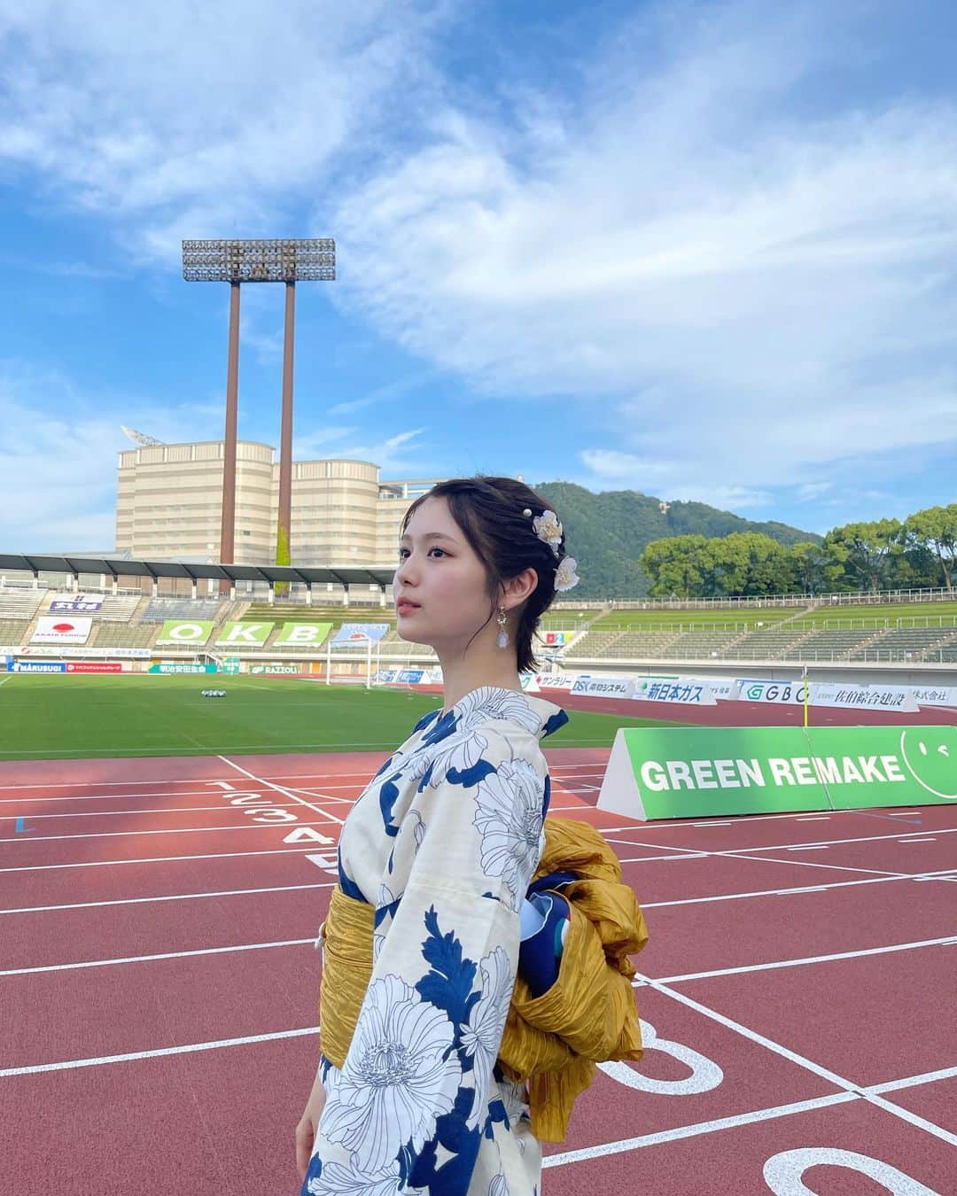 北野瑠華さんのインスタグラム写真 - (北野瑠華Instagram)「浴衣着たよ」7月3日 20時14分 - rukakitano0525