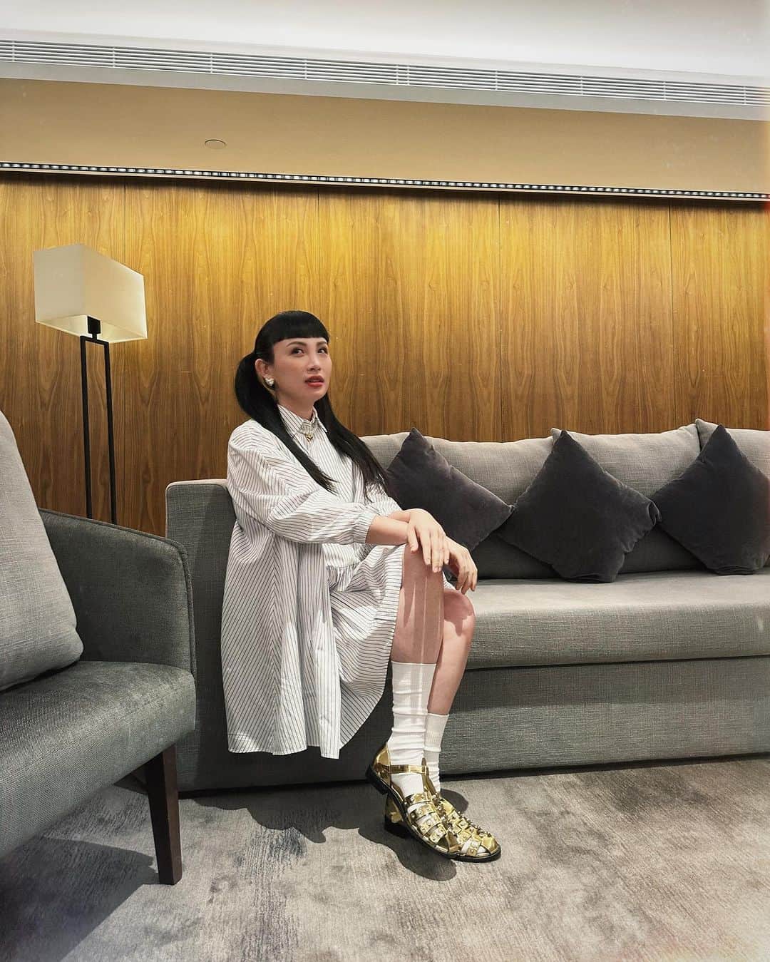 ウェイ・ルーシュエンのインスタグラム：「學姐。」