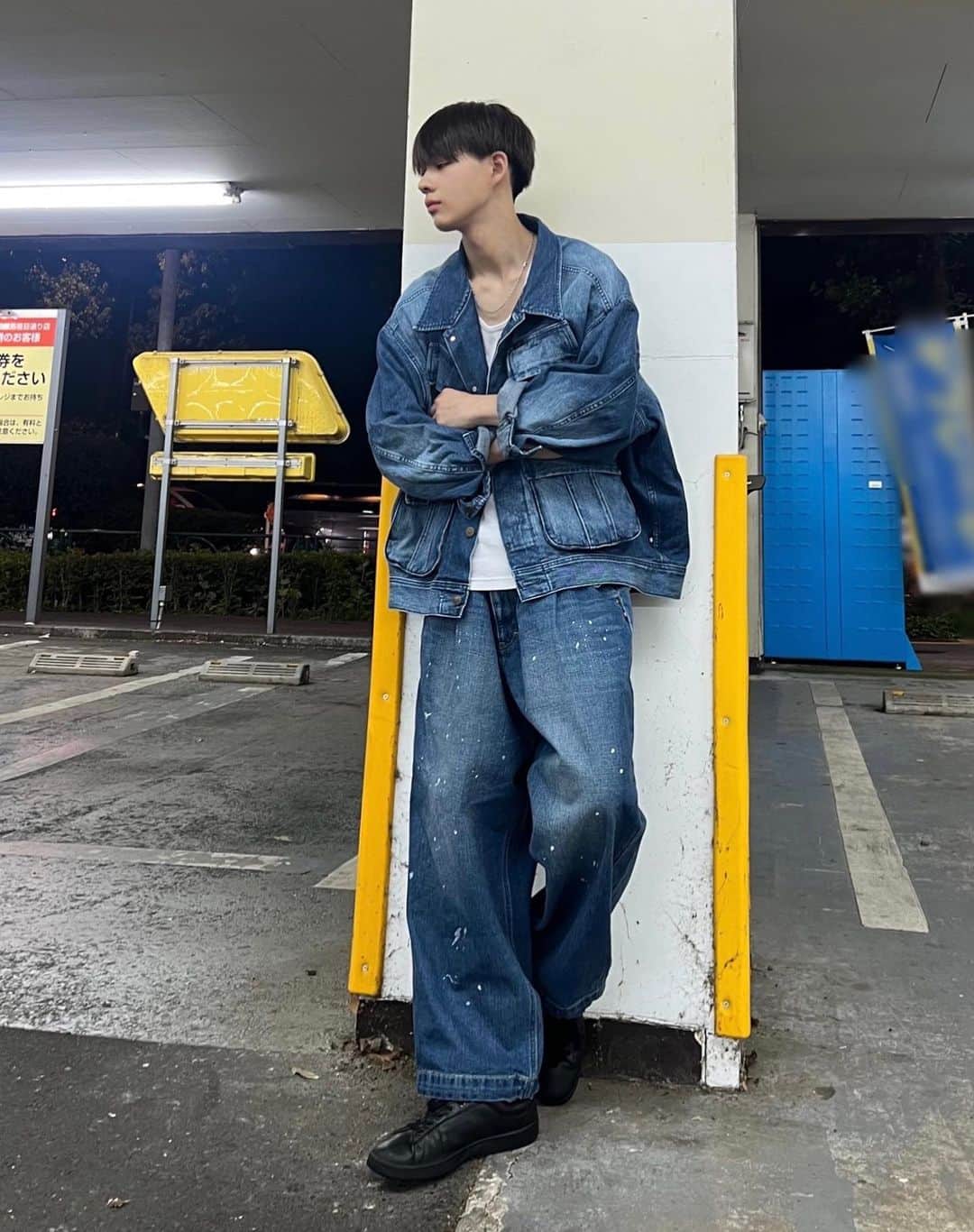 のインスタグラム：「jeans setup👖　 みんなジーンズよく着る? ・ ・ ・ #jeans #setup」