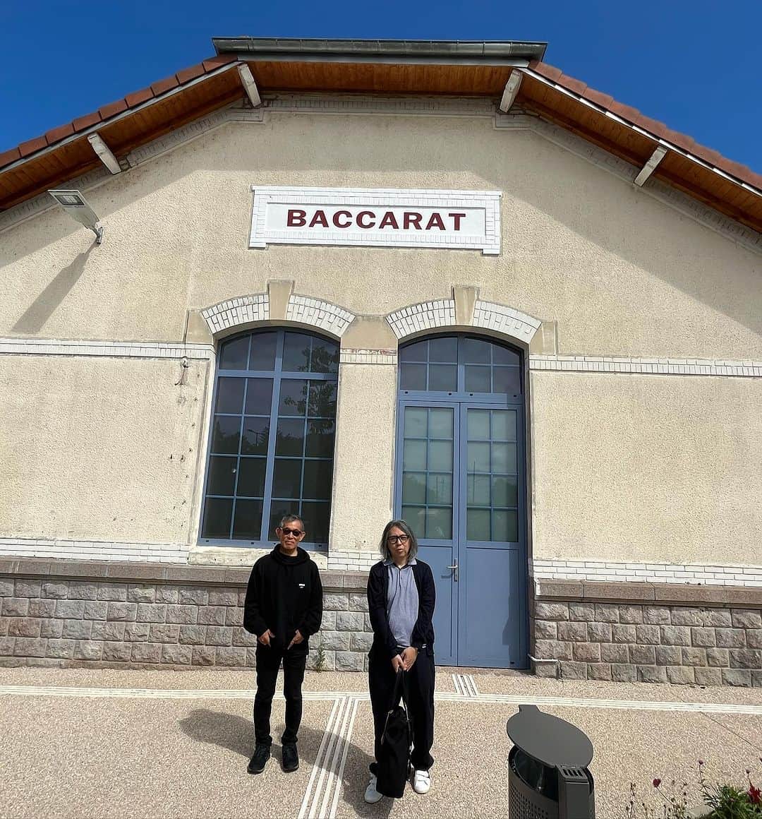 藤原ヒロシのインスタグラム：「フランス2人旅　@modesigninc」