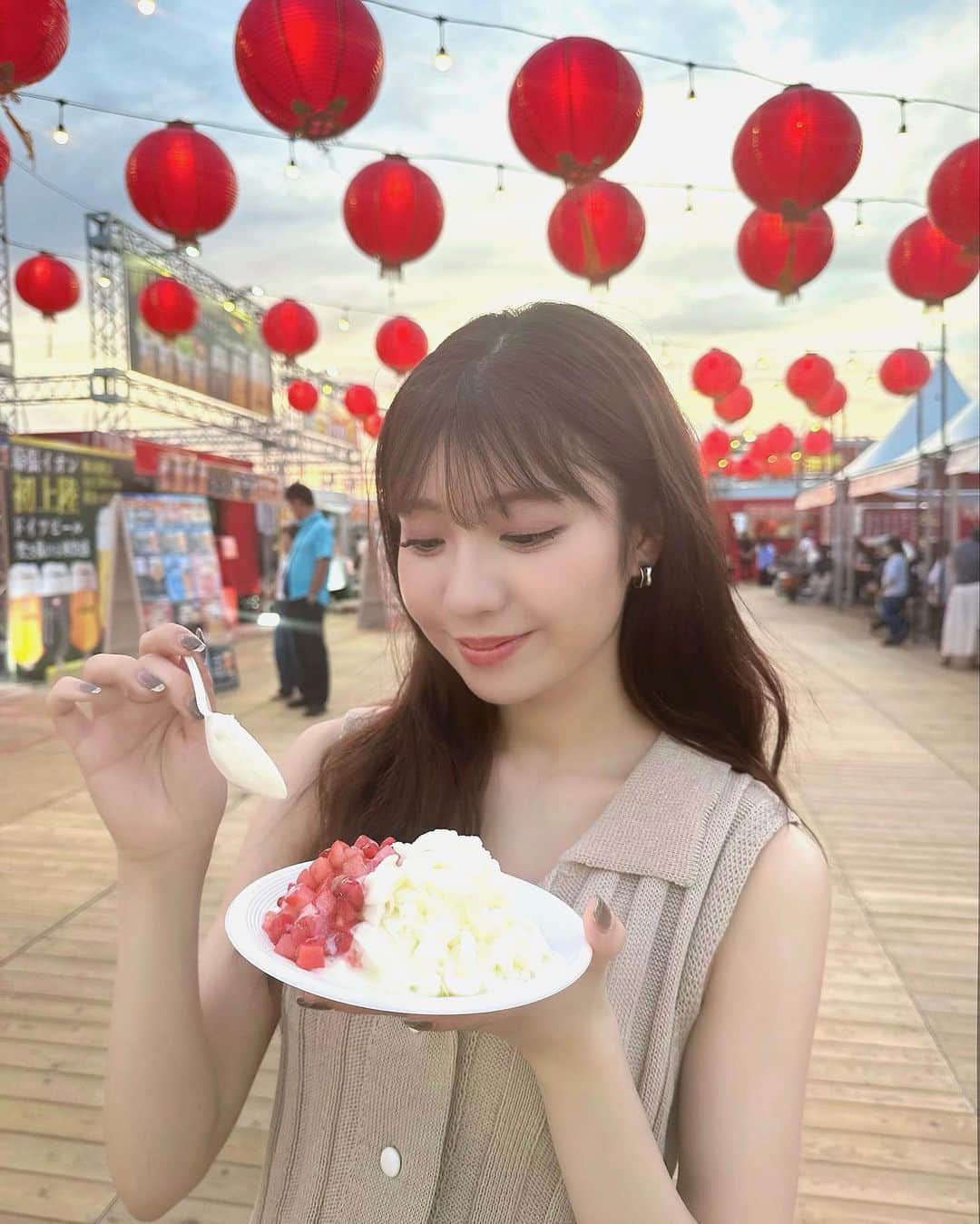小玉梨々華さんのインスタグラム写真 - (小玉梨々華Instagram)「今年の夏は、 美味しいかき氷たくさん食べたい🍧」7月3日 20時53分 - ririka_kodama