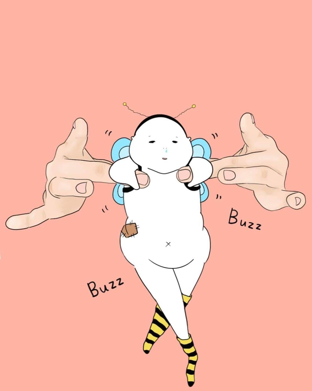 柳ゆり菜のインスタグラム：「3年ほど前から描き始めた、 私の愛しのキャラクター👽  大人のイマジナリーフレンドのスゥさん。  ストレスを食べてくれる むっちむちの、手のひらサイズの謎の生命体。  描いてるだけで、ストレスとかプレッシャーがふわーっとどこかへ。 いつもくすくす笑いながら描いてます。 四コマとかも作って遊んでるのでまたいつか。  #スゥさん #私の今のホーム画面 #皆のストレスも食べてくれますように」