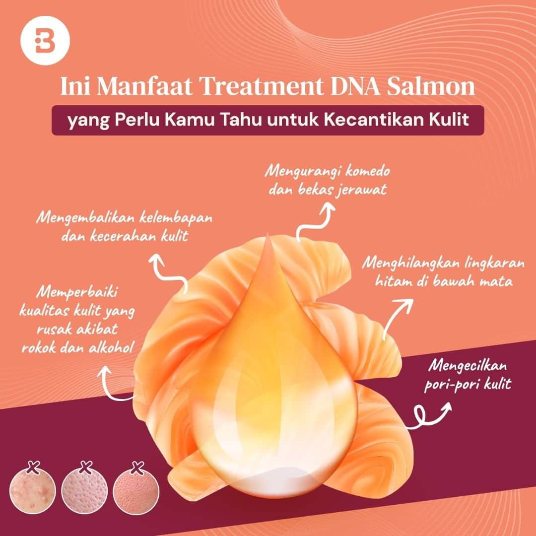 Beauty | Health | Fashionさんのインスタグラム写真 - (Beauty | Health | FashionInstagram)「Akhir-akhir ini lagi viral di sosial media mengenai treatment DNA Salmon. Beauties yang masih maju mundur untuk treatment, boleh cek deh nih manfaatnya untuk kecantikan kulit  Beauties, ada yang sudah pernah melakukan treatment ini? Sharing pengalamannya di kolom komentar, ya! —-- Jangan lupa untuk follow @Beautynesia.id  untuk berita menarik seputar wanita dan lainnya!  Follow juga instagram : @beautynesianews 💄 @mommyasia.id 🤰🏼👶🏻 —---- #beauty #kecantikan #treatment #dnasalmon #treatmentdnasalmon #manfaat #infokecantikan #perawatan #perawatankulit #perawatankecantikan #beautynesiaid」7月3日 15時59分 - beautynesia.id