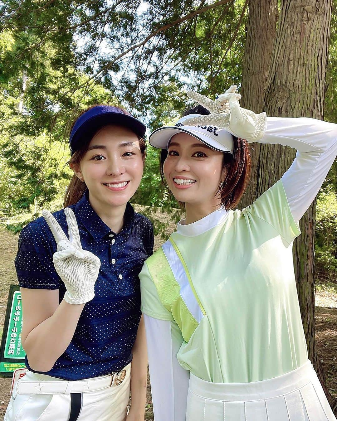 利水翔さんのインスタグラム写真 - (利水翔Instagram)「. ５月に由紀ちゃんと ゴルフに行った時の時差投稿⛳️'' ⁡ 楽しかった〜🤭🌸'' 次のみんなで夏ゴルフも楽しみ♫ ⁡ ⁡ ⁡ ⁡ ⁡ ⁡ ⁡ #ootd #happy #golf #golfcode #spring #ゴルフ #ゴルフ女子  #ゴルフコーデ #キャロウェイ #キャロウェイアパレル #利水つばさ #ゴルフ初心者女子  #ファインダー越しの私の世界」7月3日 17時58分 - tsubasa.toshimizu