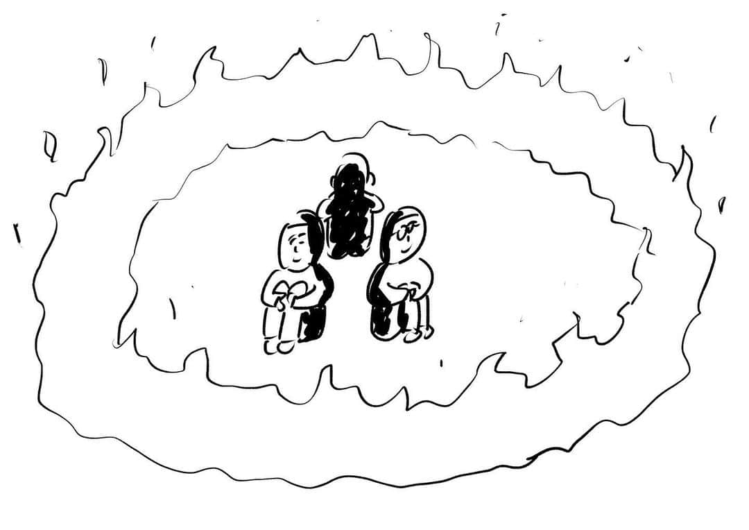 おほしんたろうさんのインスタグラム写真 - (おほしんたろうInstagram)「危ないよ . . . . . #おほまんが#マンガ#漫画#インスタ漫画#イラスト#イラストレーター#イラストレーション#1コマ漫画#キャンプ」7月3日 18時07分 - ohoshintaro