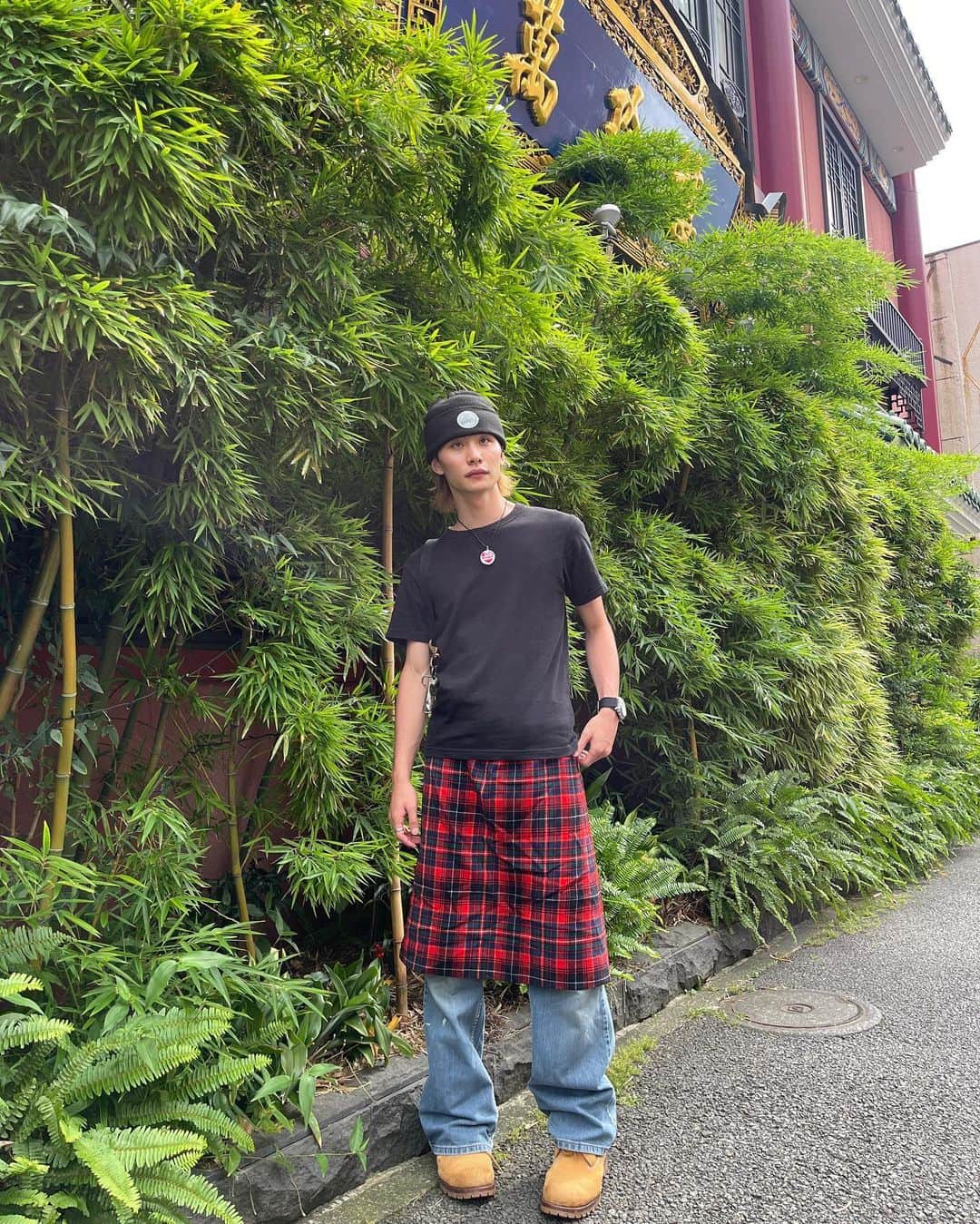 山下諒真のインスタグラム：「あっちーわ」