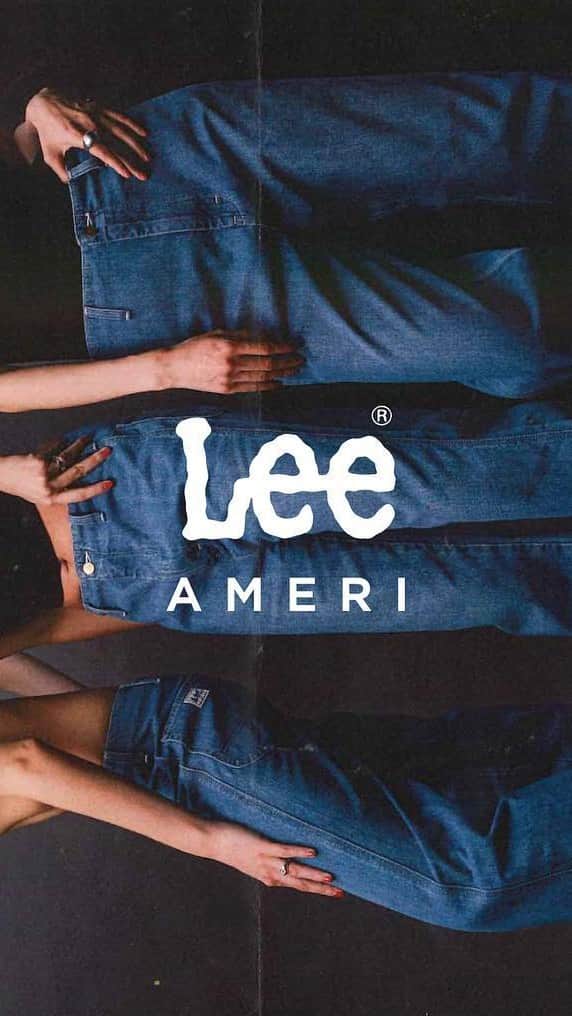 シェンのインスタグラム：「Lee✖️Ameri👖 楽しかった撮影📸」